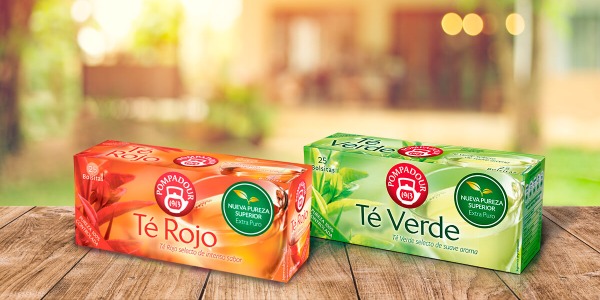 Nueva pureza superior para nuestros tés rojo y verde